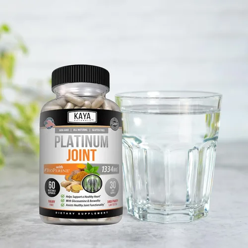 Miniatura 6 de Kaya Naturals Platino - Nature Made Bioperine, glucosamina, cúrcuma con boswellia, propiedades antioxidantes saludables, curcumina de cúrcuma 1334