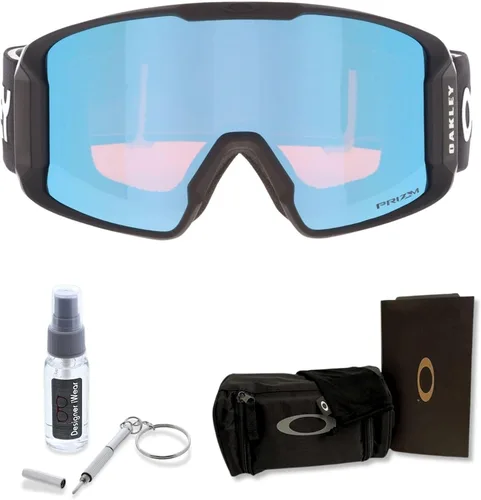 Miniatura 2 de Gafas de esquí Oakley Line Miner GRANDES/MEDIANAS para hombre y mujer OO7070, OO7093 + paquete con set de correa y accesorios, bolsa de microfibra