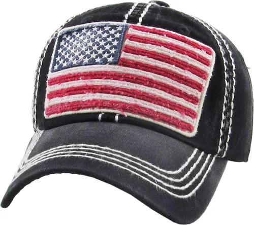 Miniatura 290 de KBETHOS Tactical Operator Collection USA Fishing Mesh Ballcap Flag Patch America Outdoors Trucker Baseball Cap