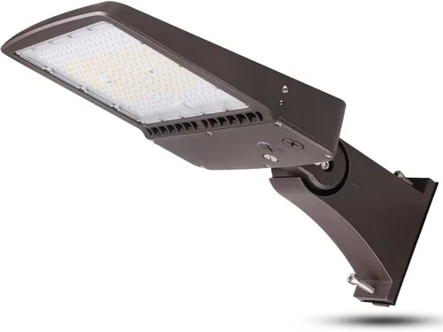 Luz LED de estacionamiento de 150 W, 5700K 21000LM LED Shoebox Area Light [600W MH/HPS Equiv.], luces de inundación de poste para exteriores