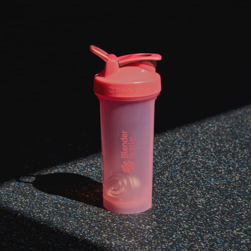 Miniatura 6 de BlenderBottle Classic V2 - Botella mezcladora perfecta para batidos de proteínas y preentrenamiento, 20 onzas, color rosa claro