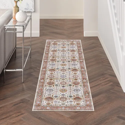 Miniatura 22 de Nourison Home Fulton - Alfombra de 2 x 3 pies, fácil de limpiar, no se desprende, para dormitorio, sala de estar, comedor, cocina (2 x 3 pies)