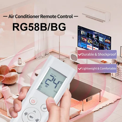 Miniatura 2 de RG58B/BGE Nuevo Reemplazo para Midea Aire Acondicionado Control Remoto