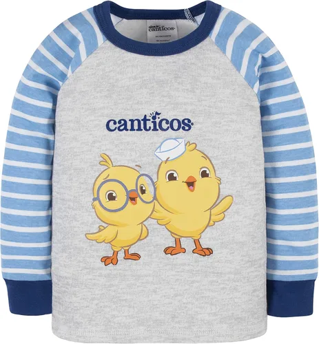 Miniatura 2 de Canticos Pijama de algodón unisex de 4 piezas para bebé
