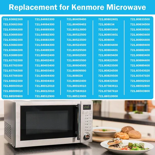 Miniatura 6 de Filtro de repuesto para filtro de microondas LG 5230W1A003A JVM7195SK6SS LMV1650ST, LMV1650SW, LMV2031BD, LMV2031SB, LMVM2085SB, LMVH1711ST