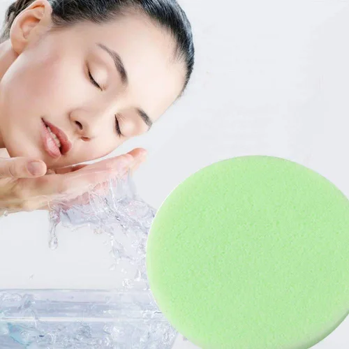 Miniatura 4 de Esponja facial comprimida, 60 unidades de PVA profesional para remoción de maquillaje, esponjas faciales redondas, almohadillas de spa, limpieza