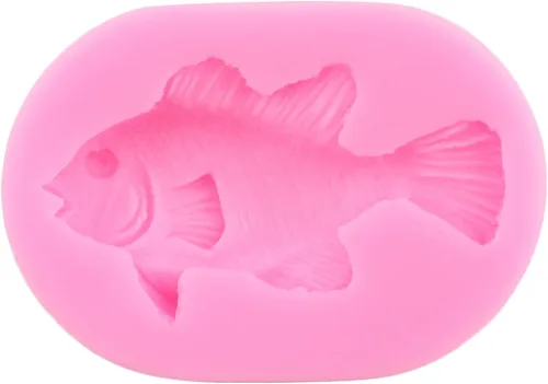 Miniatura 8 de ZiXiang Molde de fondant con temática marina, moldes de silicona para peces, tiburones marinos, coral, caramelo, para decoración de tartas