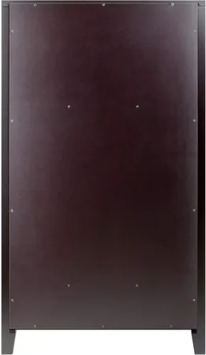 Miniatura 6 de Winsome Gabinete modular de madera para vino de Burdeos con ranura para 25 botellas