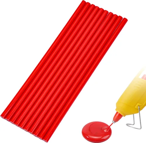 Miniatura 5 de 10 unidades de mini palos de pegamento caliente para pistola de 0.396 pulgadas x 7.975 pulgadas (0.276 in x 7.874 in) para manualidades de arte