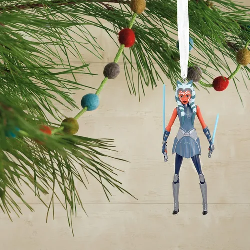 Miniatura 5 de Hallmark Star Wars: The Clone Wars Ahsoka Tano Adorno de Navidad