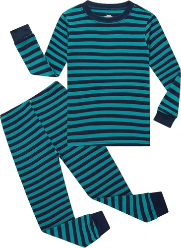 Miniatura 29 de Family Feeling - Pijamas para niños y niños pequeños, conjunto de pijamas de 2 piezas, ropa para dormir de 100 % algodón