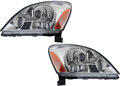 Miniatura 8 de Para Lexus GX470 2003 04 05 06 07 08 2009 faro delantero lado del conductor Halógeno Lente transparente Reemplazo para LX2502124 81170-6A070