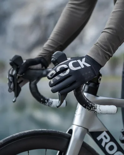 Miniatura 6 de ROCKBROS Guantes de ciclismo Motocycle Mountain Bike Guantes de dedo completo Ciclismo Guantes para hombres Guantes de bicicleta
