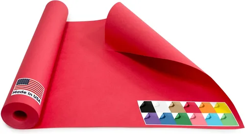 Miniatura 18 de Papel kraft negro de 18 x 1200 pulgadas (100 pies), 45 libras de grosor, reciclable hecho en Estados Unidos, 16 rollos