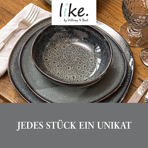 Miniatura 6 de like. by Villeroy & Boch Plato de desayuno Lave Gris