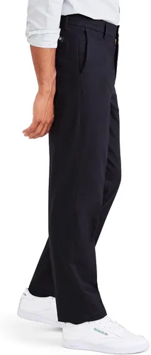 Miniatura 2 de Dockers Pantalones de corte recto para hombre, color caqui sin hierro con protección contra manchas