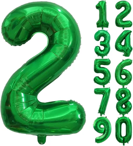 Miniatura 9 de SINBEE Globo dorado del número 10, papel de aluminio Mylar de 40 pulgadas, decoración de fiesta reutilizable para cumpleaños, aniversario, Oro