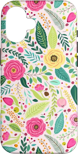 Miniatura 32 de Spring Flower Modern Colorful Cute Garden Botanical Floral Case for iPhone 17