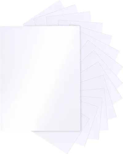 Miniatura 11 de Silunkia 28 hojas de cartulina negra brillante de 8.5 x 11 pulgadas, papel pesado de 250 gsm/92 libras, cartulina negra de construcción para hacer