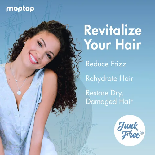 Miniatura 3 de MopTop Acondicionador diario, hidratante natural para el cabello, reduce el encrespamiento, el aloe, los botánicos marinos y la miel, seguro