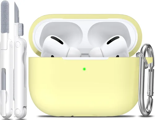 Miniatura 25 de Funda para AirPods con llavero, protección completa, de silicona, accesorios para AirPods, funda para hombres, mujeres y adolescentes, con estuche