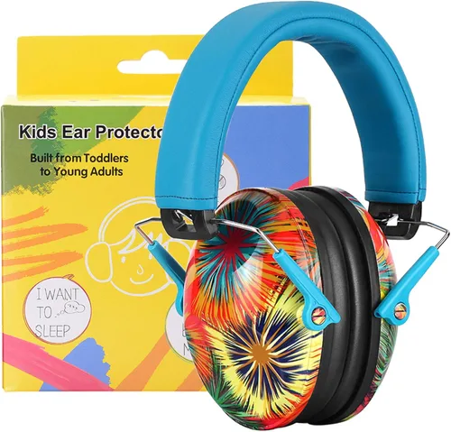 Miniatura 12 de PROHEAR 032 2.0 Auriculares con cancelación de ruido para niños, reducción de ruido de 25 dB, orejeras sensoriales ajustables de protección de oídos