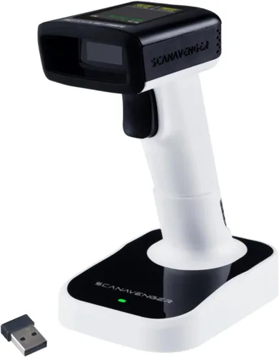 Miniatura 13 de ScanAvenger Escáner de Código de Barras Bluetooth Inalámbrico Portátil 1D&2D con Soporte Bluetooth: Escáner de Mano 3-en-1, Inalámbrico, Pistola