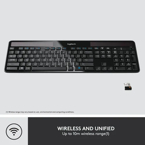 Miniatura 4 de Teclado solar inalámbrico K750, de Logitech , Negro talla única