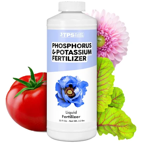 Fertilizante de fósforo y potasio, fósforo líquido completo y potasio para plantas, 32 oz (1 cuarto de galón)