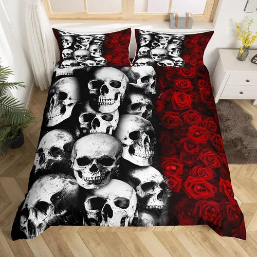 Miniatura 37 de Juego de ropa de cama floral, funda de edredón de flores de iris de colibrí, tamaño matrimonial, jardín, botánico, magnífica, funda de edredón