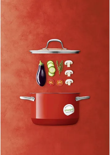 Miniatura 8 de Silit Juego de utensilios de cocina Passion de 4 piezas, color rojo