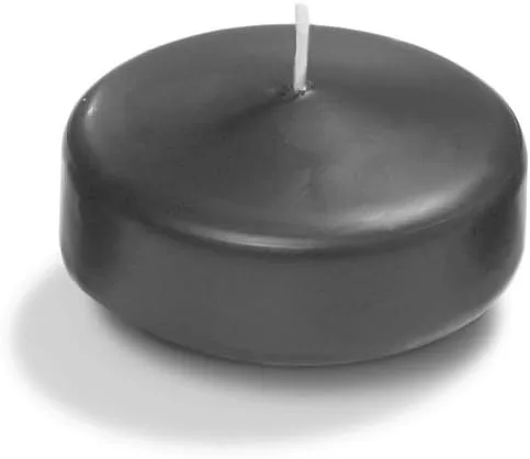 Miniatura 114 de yummi Caja de 18 velas flotantes color rojo rubí de 3 pulgadas