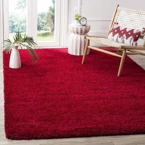 Miniatura 140 de SAFAVIEH Accent Rug 2'x3' - Milan Shag Collection - Modern Design, Dark Beige, Ultra Plush Thick Pile, Ideal for Bedroom, Nursery, Living Room