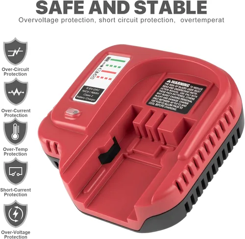 Miniatura 5 de Cargador rápido para Black & Decker BDFC240 18V 14.4V 12V 9.6V 24V NiCD NiMH Batería HPB18 HPB18-OPE HPB14 HPB96 HPB24 Reemplazo para cargador