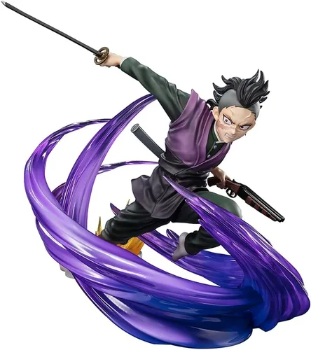 TAMASHII NATIONS - Demon Slayer: Kimetsu no Yaiba - Figura coleccionable de Genya Shinazugawa FiguartsZERO Genia Shinazugawa