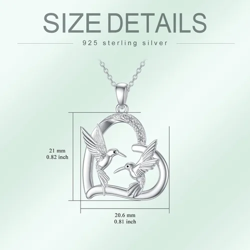 Miniatura 3 de Regalos para el día de la madre, plata de ley 925, collar de animales para madre e hija, regalos de joyería de animales lindos para mujeres, niñas
