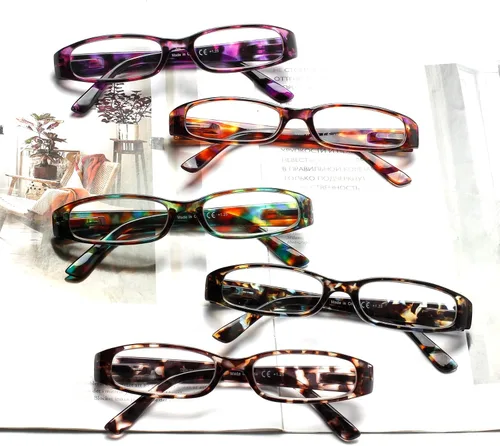 Miniatura 6 de Kerecsen - 5 pares de gafas de lectura de moda para mujer con bisagras de resorte