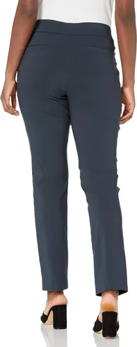 Miniatura 2 de Briggs New York Pantalón de carrera súper elástico milenario con bolsillo ribeteado para mujer