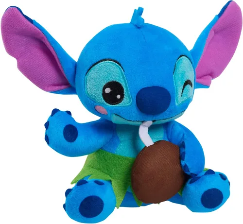 Miniatura 3 de Disney Stitch - Pequeño punto de peluche y coco, animal de peluche, azul, alien, juguetes para niños a partir de 2 años Just Play