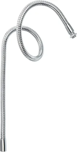 Miniatura 18 de PATIKIL Cuello de cisne universal de 4.7 in/4.7 pulgadas, manguera flexible de metal de rosca fina M10, extensión de tubo de cuello de cisne de Negro