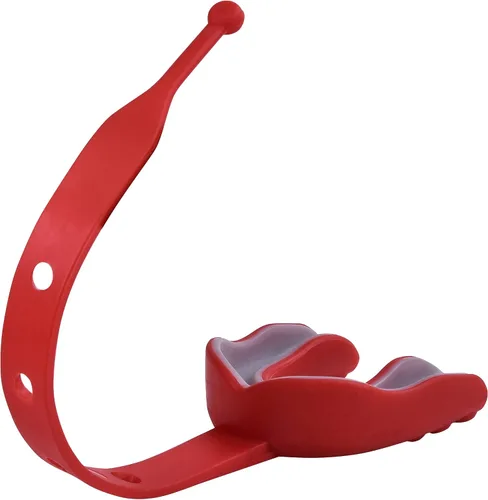 Miniatura 19 de Oral Mart - Protector bucal deportivo con correa para fútbol, lacrosse, hockey sobre hielo, taekwondo