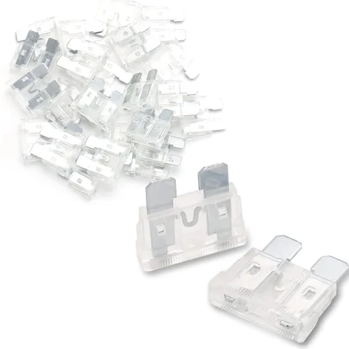 Miniatura 11 de Baomain Fusibles de hoja de 1 amperio, 1A, 32 V, fusible de acción rápida para automóvil, camión, protección contra cortocircuitos, fusibles
