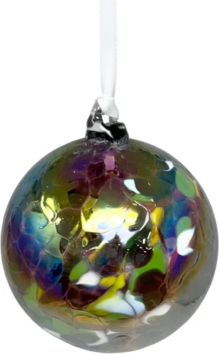 Miniatura 9 de Globo grande de cristal de la amistad, ópalo de 4.7 pulgadas, soplado a mano, hecho a mano, para colgar en el jardín, para interiores y exteriores