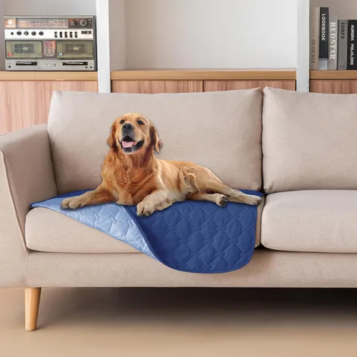 Miniatura 108 de gogobunny Manta 100% Impermeable de Doble Cara para Perros, Cubierta Suave para Cama de Mascotas, Reversible, Protege Muebles, Sillón, Sofá, Coche