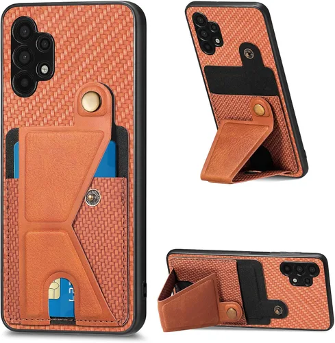 Miniatura 163 de Funda para Xiaomi Poco M5s 4G, Funda para Redmi Note 10 4G / Note 10S 4G / Note 11 SE (India) Funda de cuero PU ranuras para tarjetas Soporte