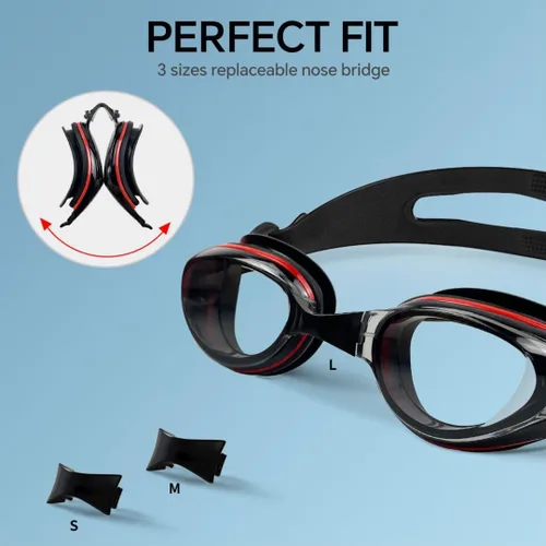Miniatura 4 de Gafas de natación miope, Gafas de natación de visión corta