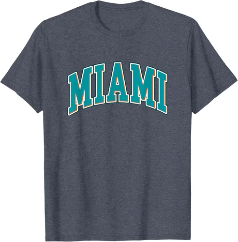 Miniatura 60 de Miami - Hometown Pride - Diseño retro - Camiseta clásica