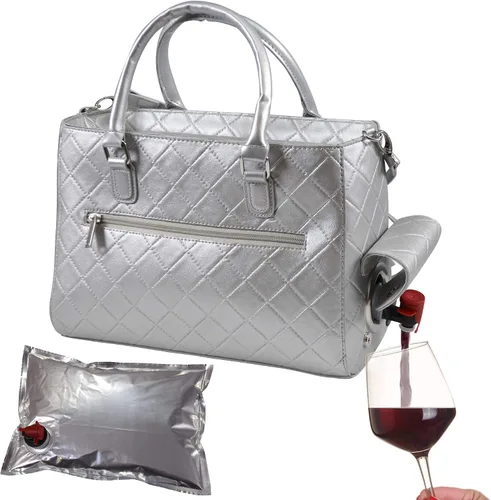 Miniatura 25 de Primeware – Bolsa aislante para bebidas con bolsa de 3 litros Almacenamiento térmico caliente y frío Dispensador portátil para vino, cócteles