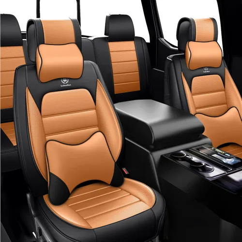 Miniatura 8 de Cubiertas de asiento ILMO para camiones 2009-2026 F150, 2011-2026 F250 F350 XL XLT Super Duty Crew Cab Lariat King Ranch Platinum, protectores