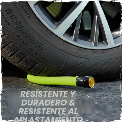 Miniatura 6 de Rugged Rhino Manguera de jardín flexible de servicio pesado y ligera, 25 pies x 5/8 pulgadas, 4 capas a prueba de fugas, herramientas de jardinería